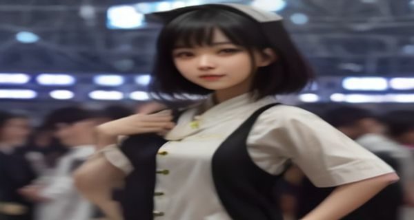 日本Comiket同人展会科普配图，展示同人漫画摊位与创作者交流场景，温暖色调